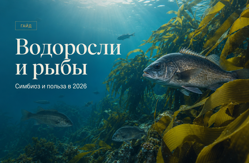 Морские водоросли и рыбы: симбиоз и польза в 2026
