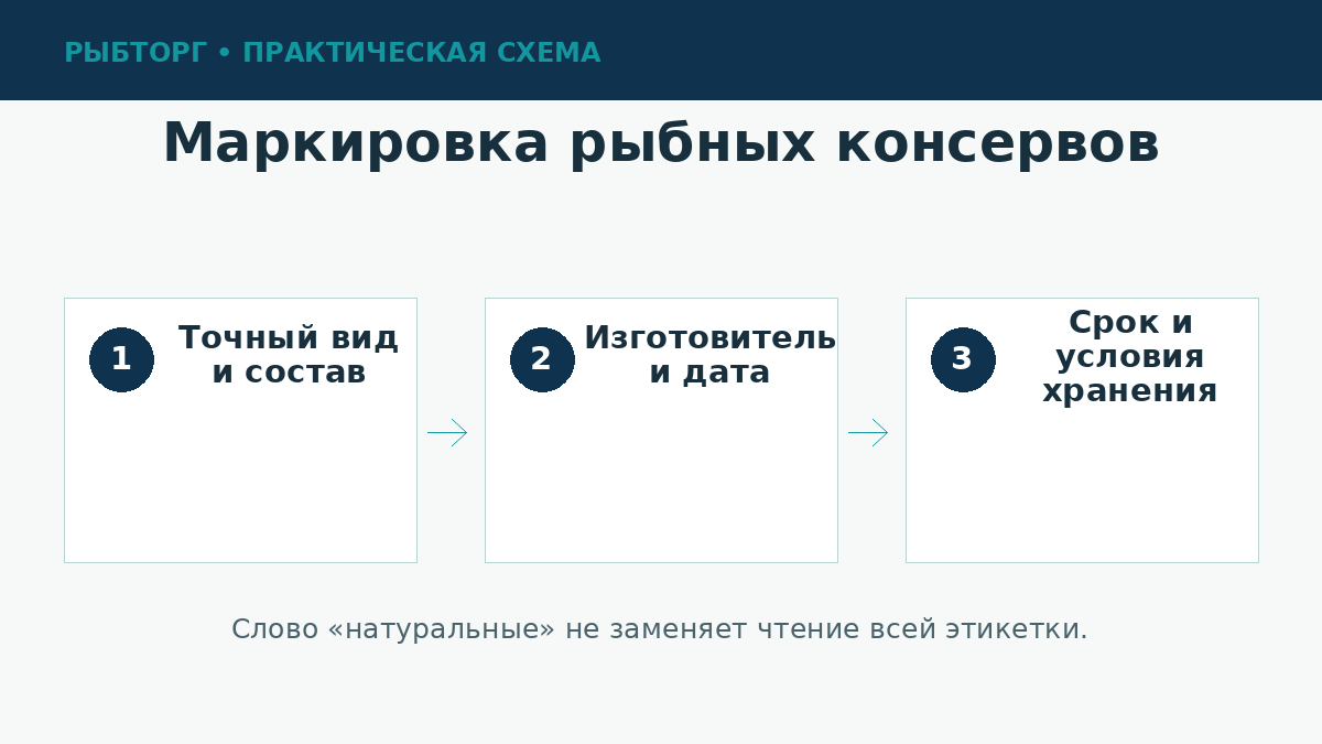 Что проверить на банке рыбных консервов